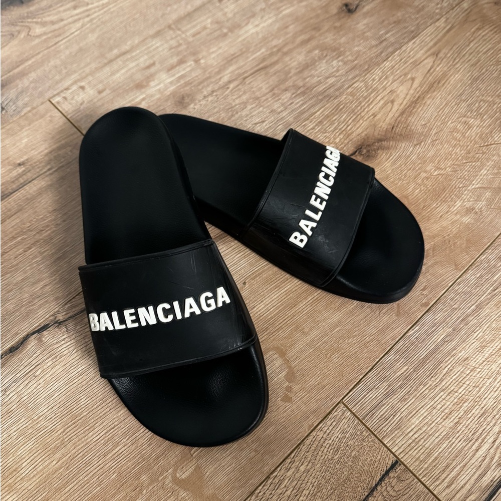 Balenciaga Pool Slide Sandals